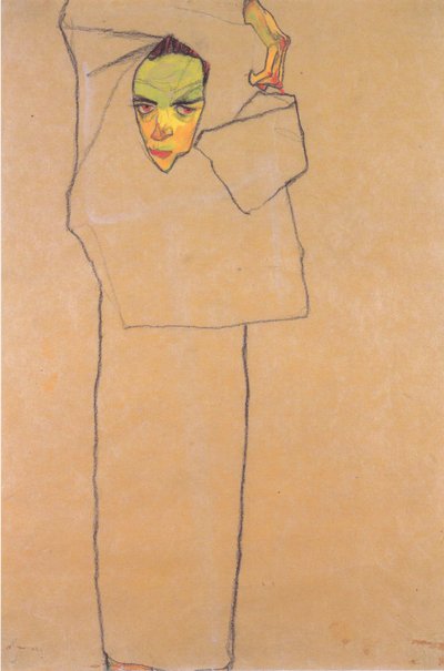 Self-Portrait by Egon Schiele